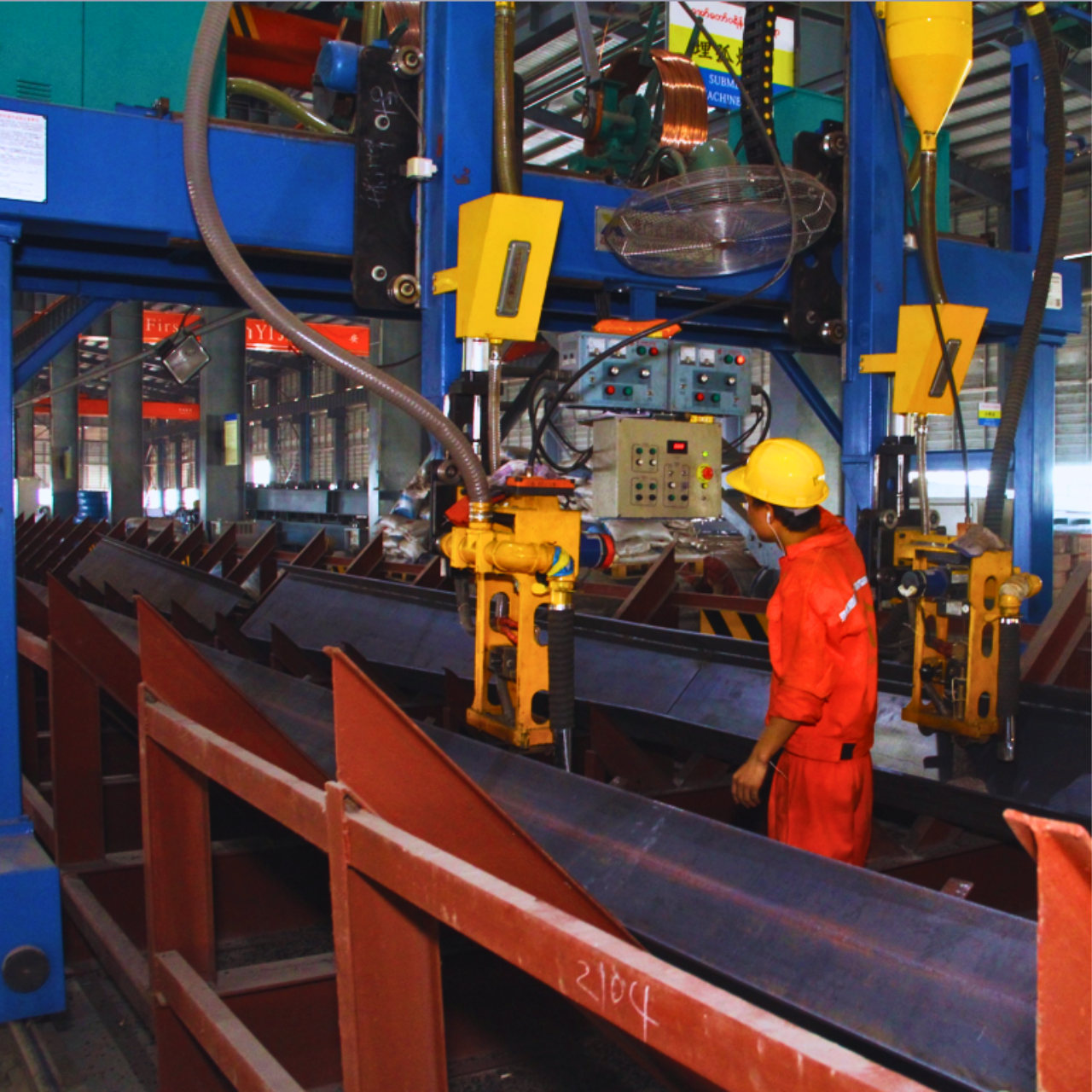 H-Type_Steel_Automatic_Arc_Submerging_Welding_Machine