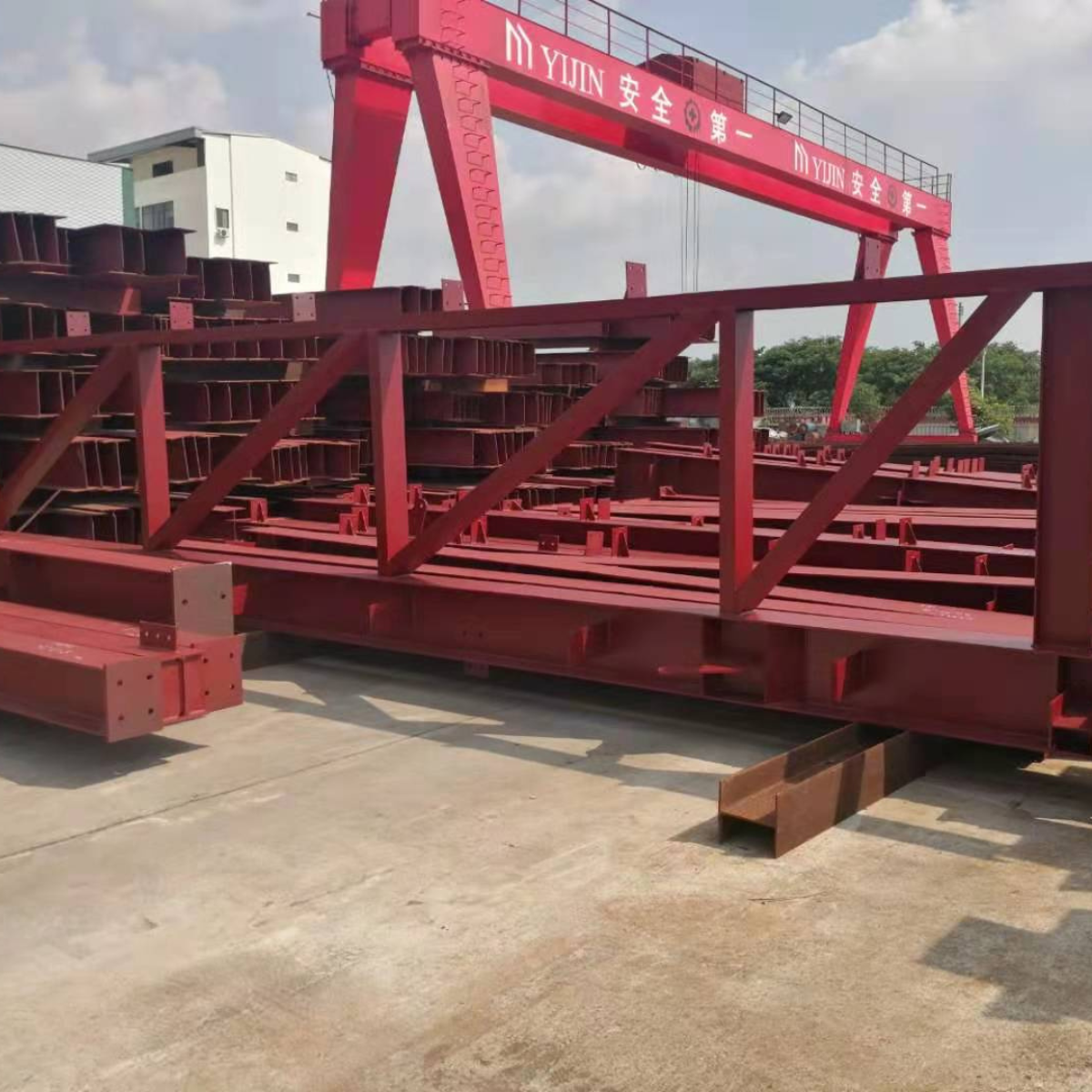 Steel-Beam-Fabrication-Yi-Jin-Yard