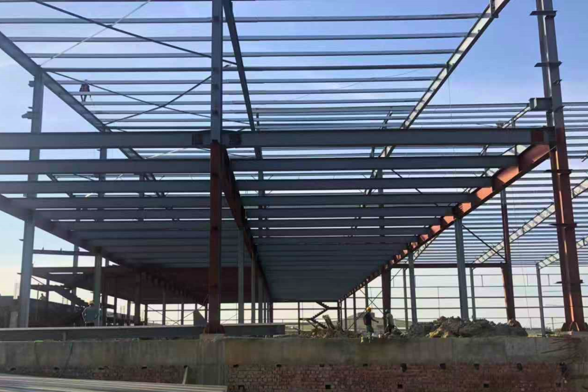 hua-jia-factory-steel-structure-warehouse-construction-site-yagon-myanmar