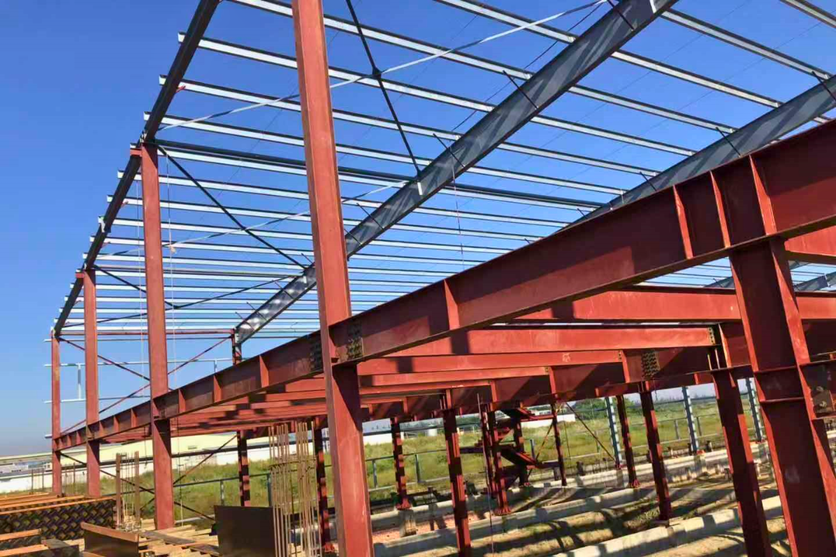 hua-jia-factory-steel-structure-warehouse-construction-site