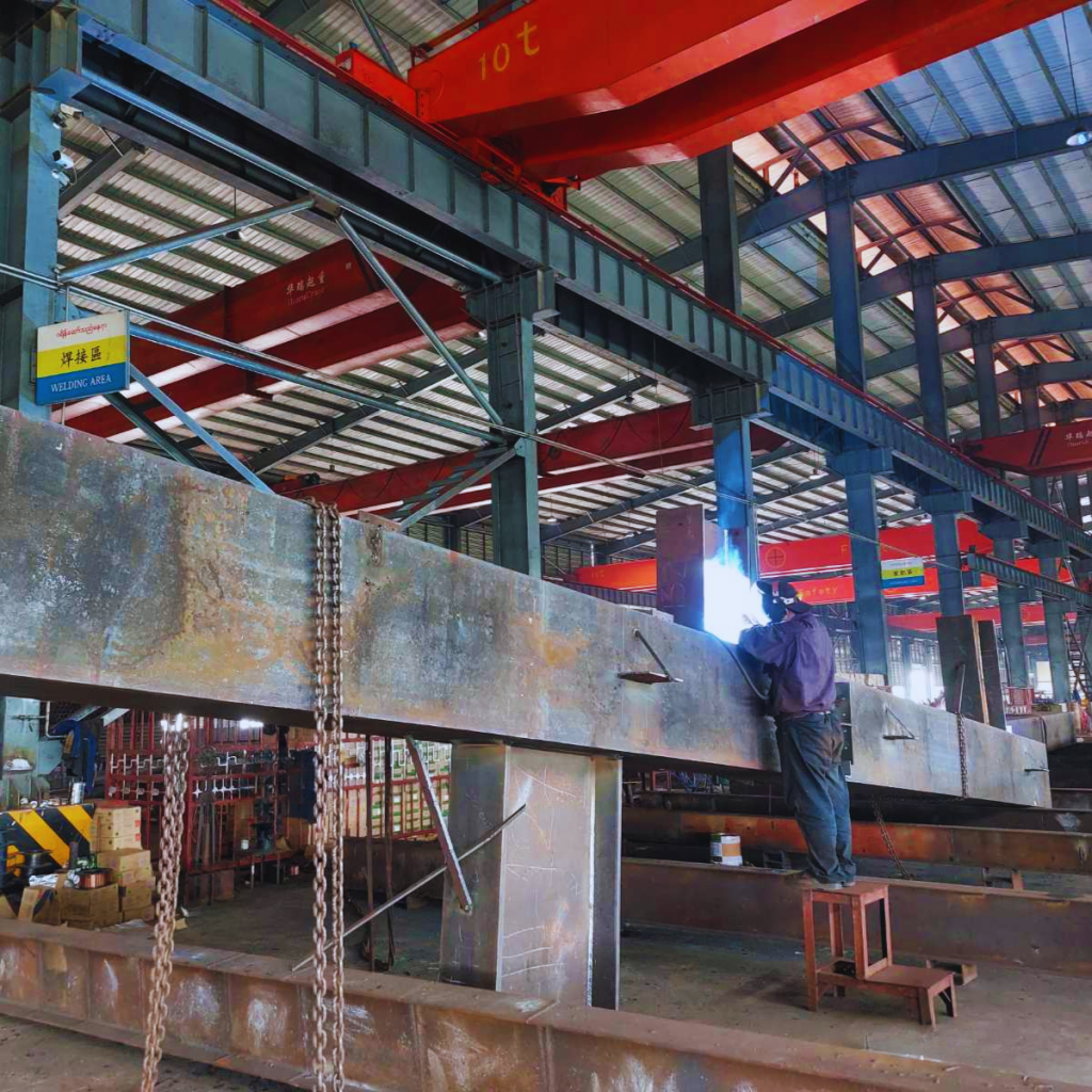 Box Column Welding Process