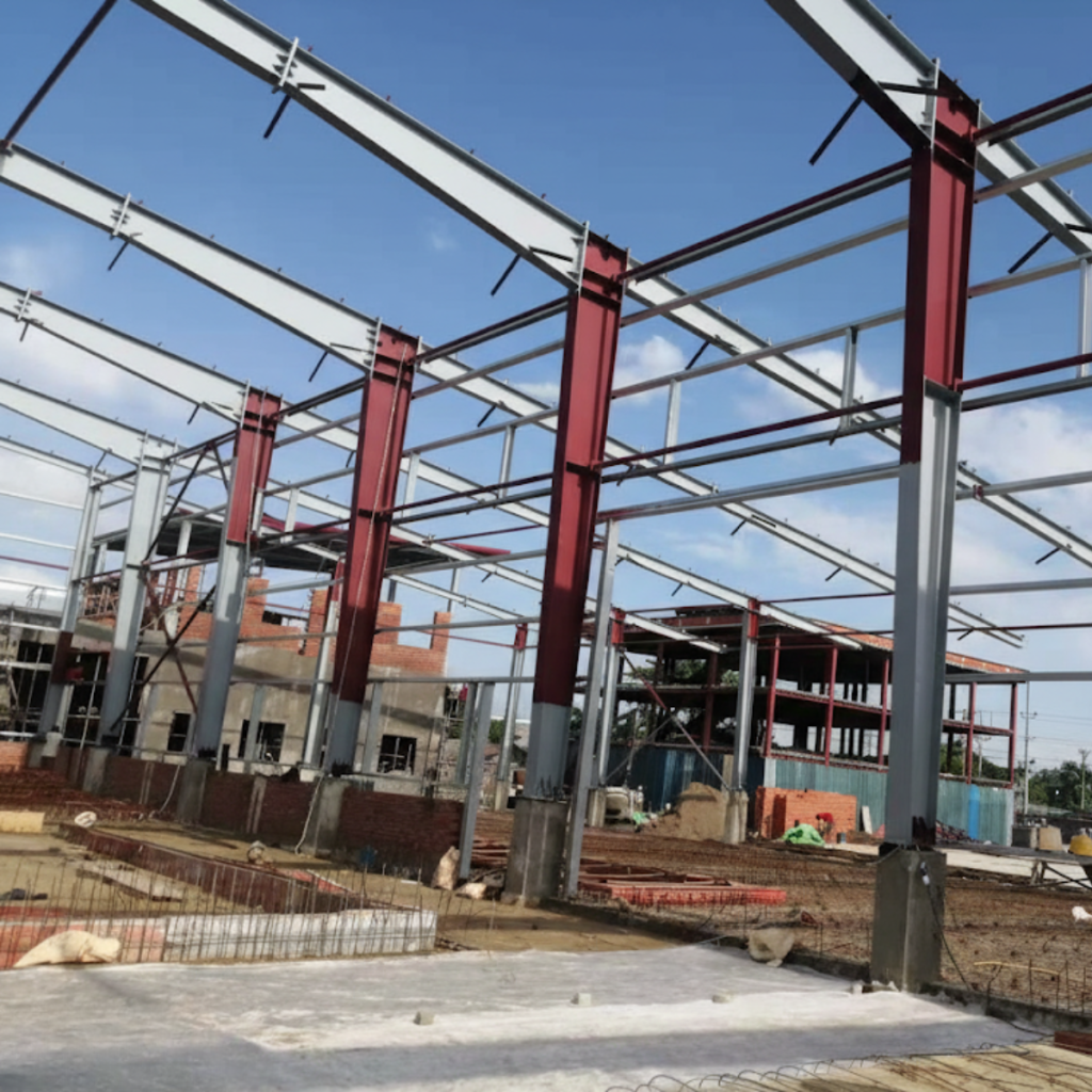 Tapered Column Erection Process