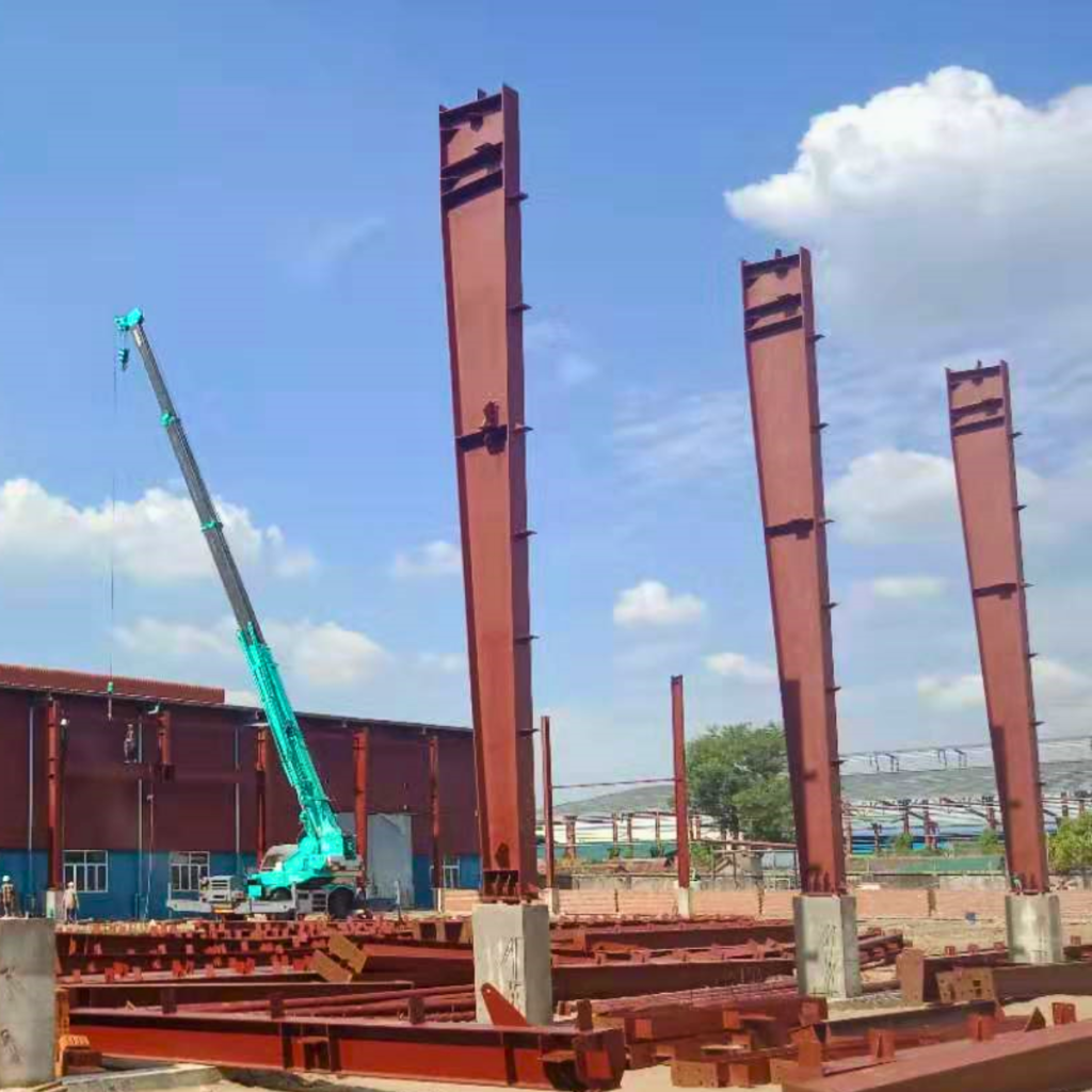 Tapered Column Installation