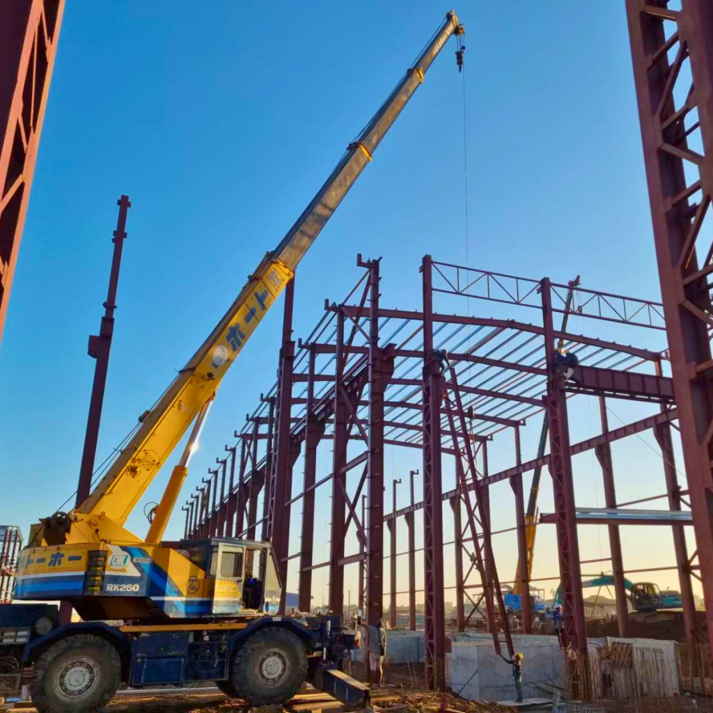 Truss Column Erection