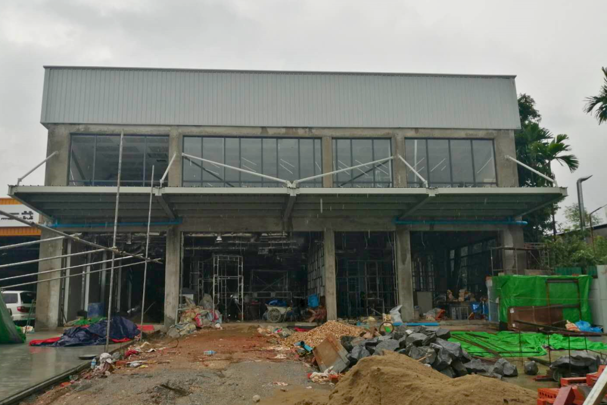 hot-pot-resturant-steel-structure-building-project-site