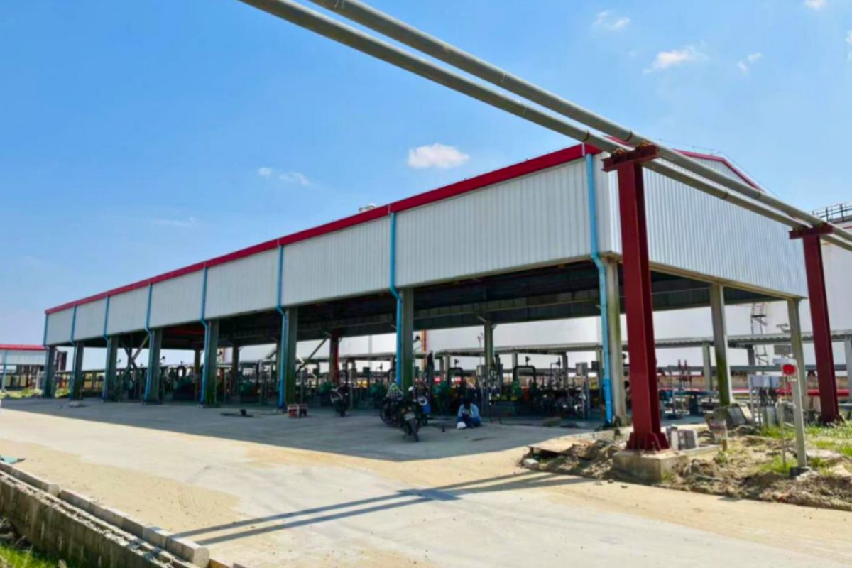 DIESEL OIL PUMP SHED