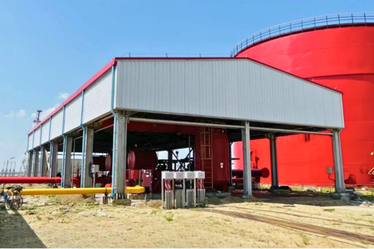 Fire Water Pump Shed Steel Structure Building