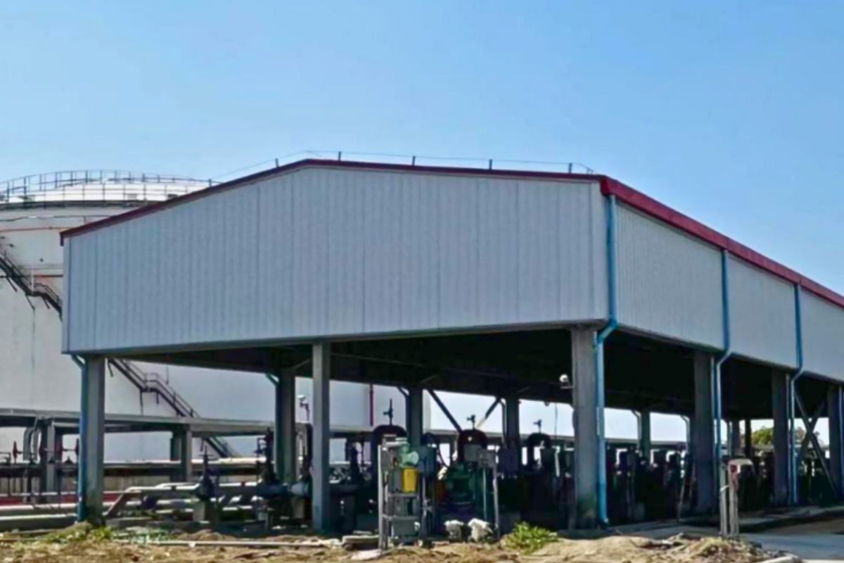 Gasoline Pump Shed