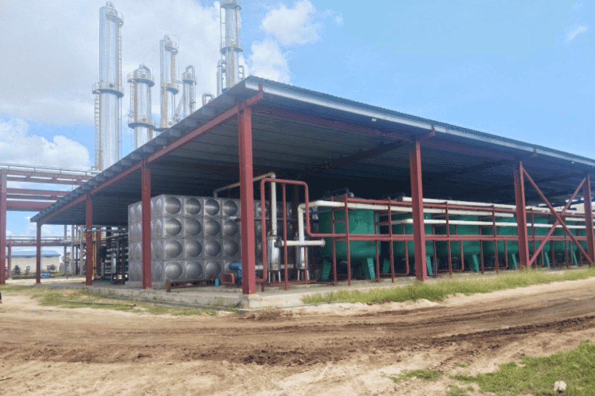 Mandalay Beverage Enterprise Water Building Steel Structure Erection