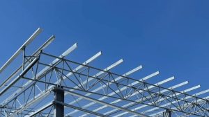 Purlin Installation Site