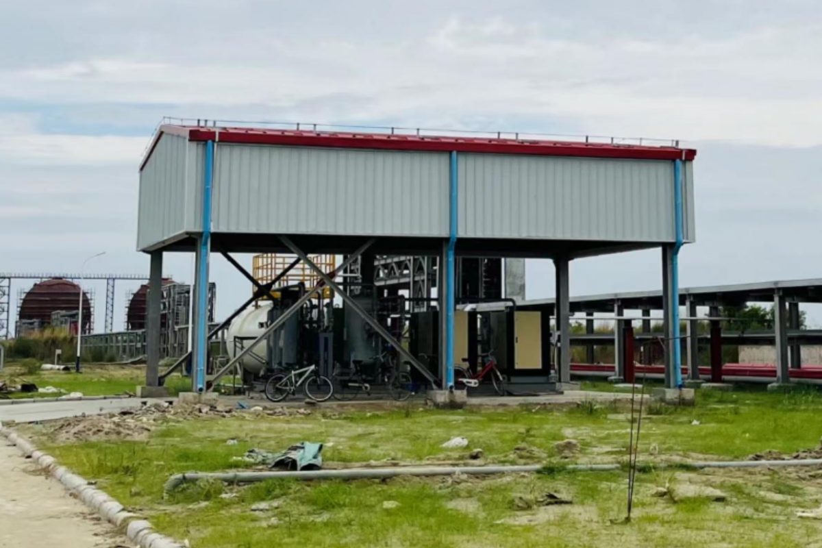 Steel Structure Air compressor Building