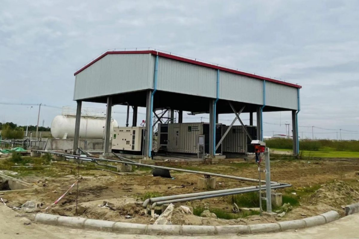 Steel Structure Diesel Generator Shed