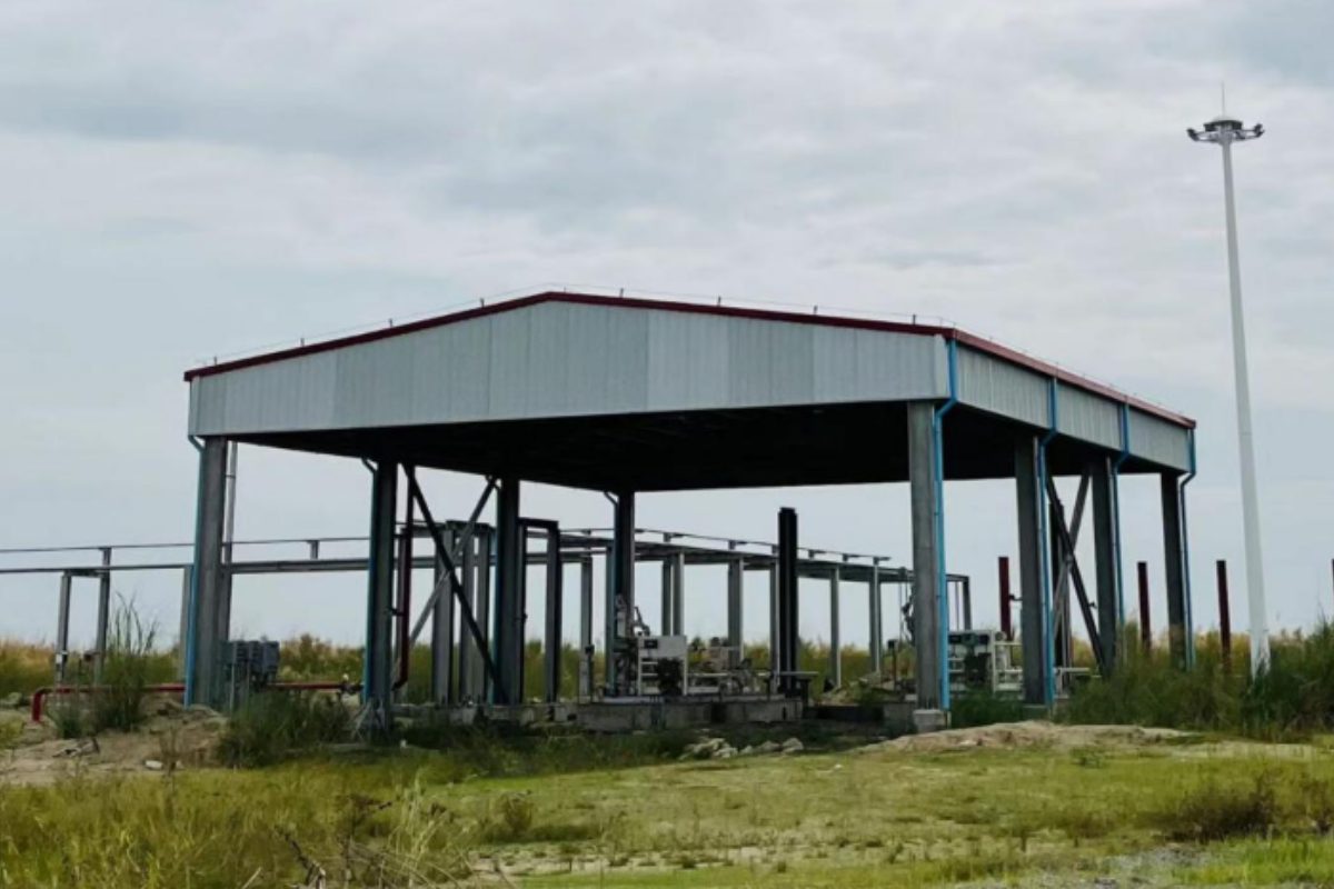 Steel Structure PG Truck loading shed