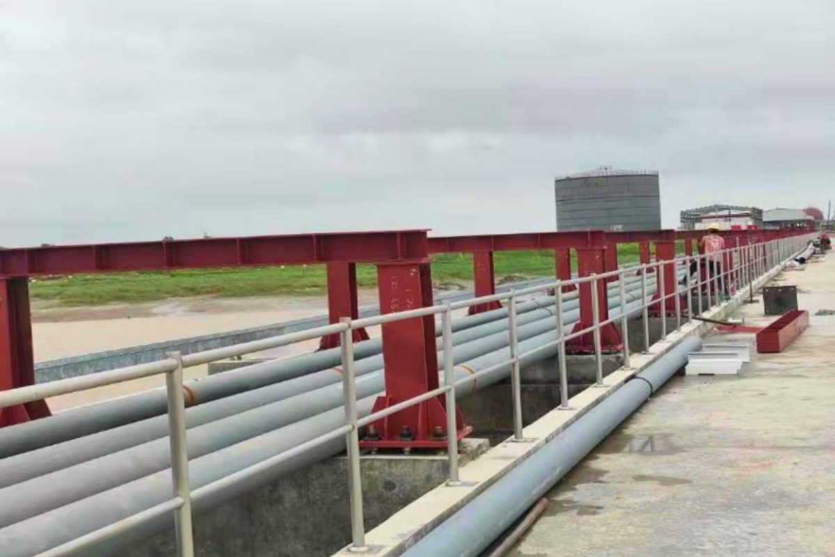 _Steel Structure Pipe Rack Jetty