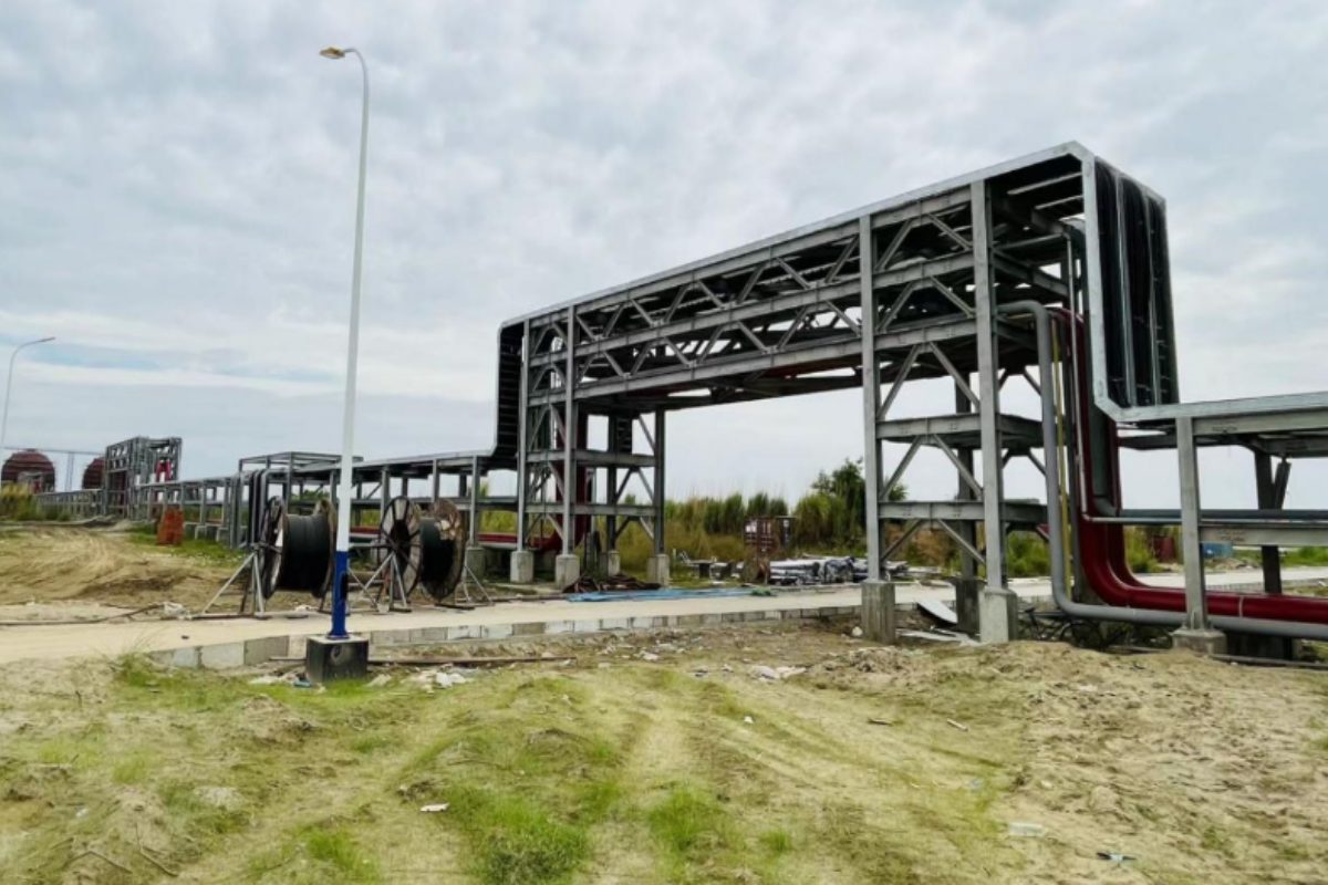 Steel Structure Pipe Rack Tank farm