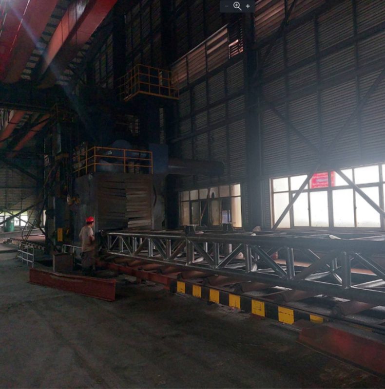 Truss Blasting Process