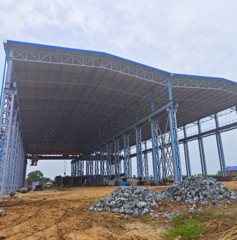 Truss Rafter Erection Process