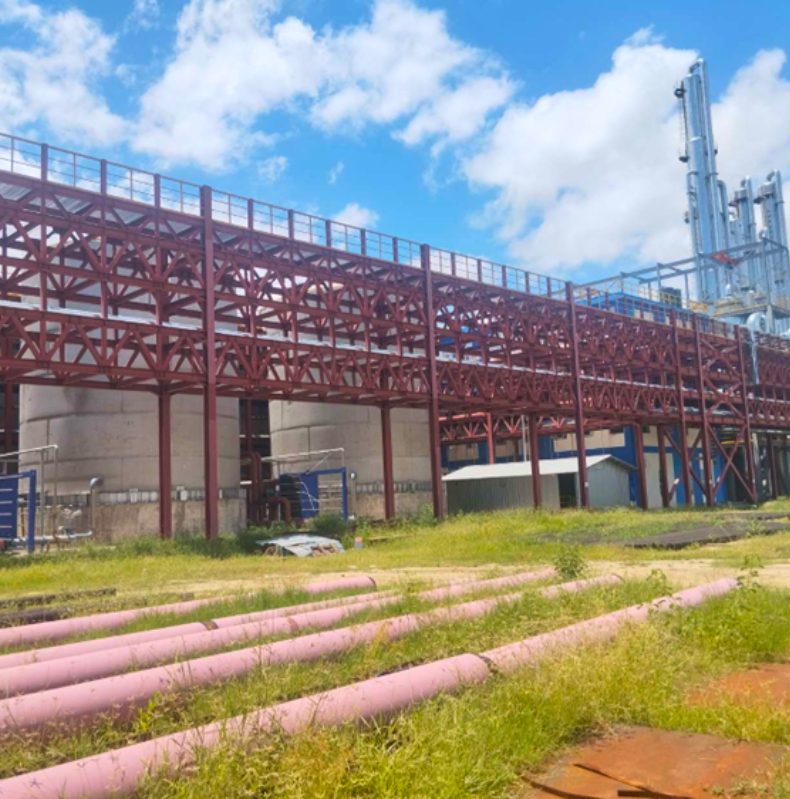 Trust Rafter Erection Site