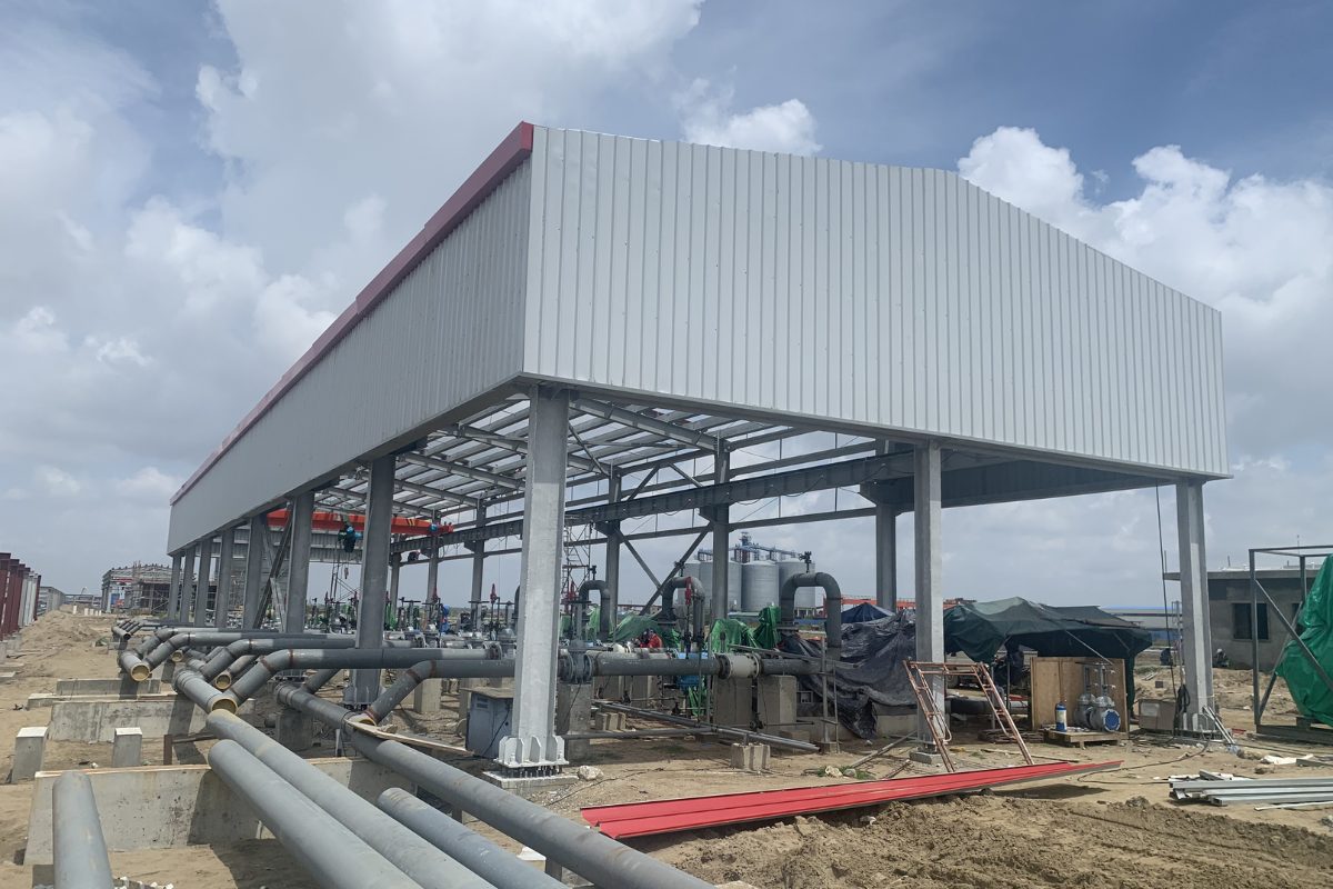 ZSY Thilawa Steel Structure Project