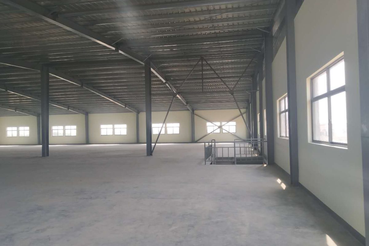 Steel Structure Warehouse Construction project by Myanmar Yi JIn