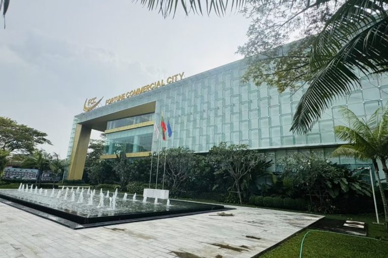 Fortune Commercial City Steel Structure Sales Showroom Constructure Project