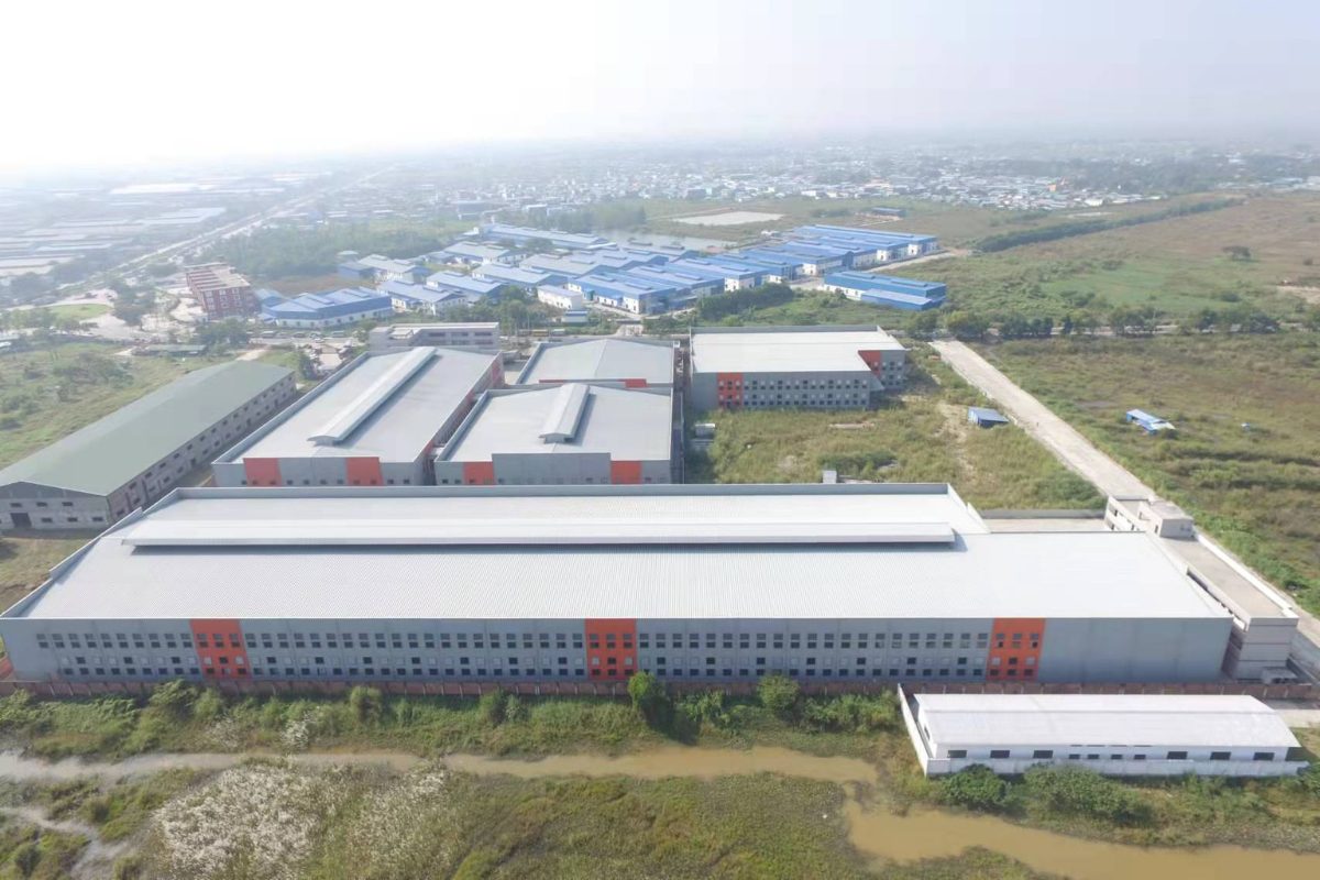 Hi Li Thar Factory Construction Project by Myanmar Yi Jin Steel Structure Company Limite