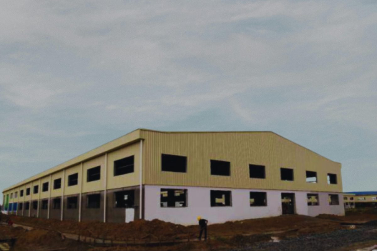 Top Galaxy Myanmar Appeal Steel Structure Warehouse Construction by Myanmar Yi Jin (2)