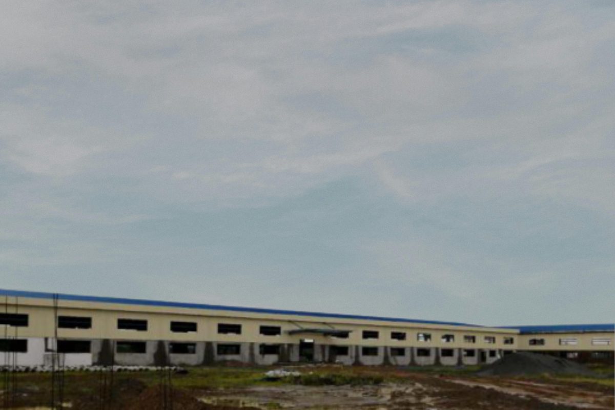 Top Galaxy Myanmar Appeal Steel Structure Warehouse Construction by Myanmar Yi Jin (5)