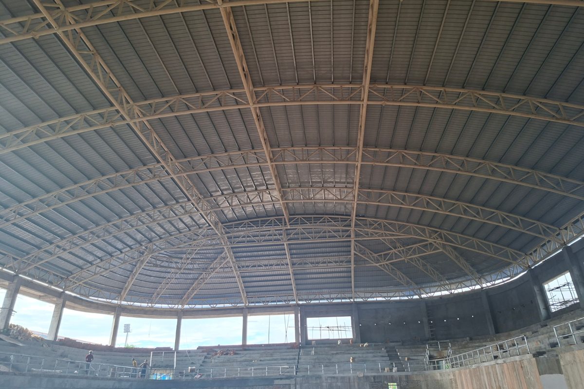 Indoor Sport Stadium Steel Structure Roof in Hpa-An