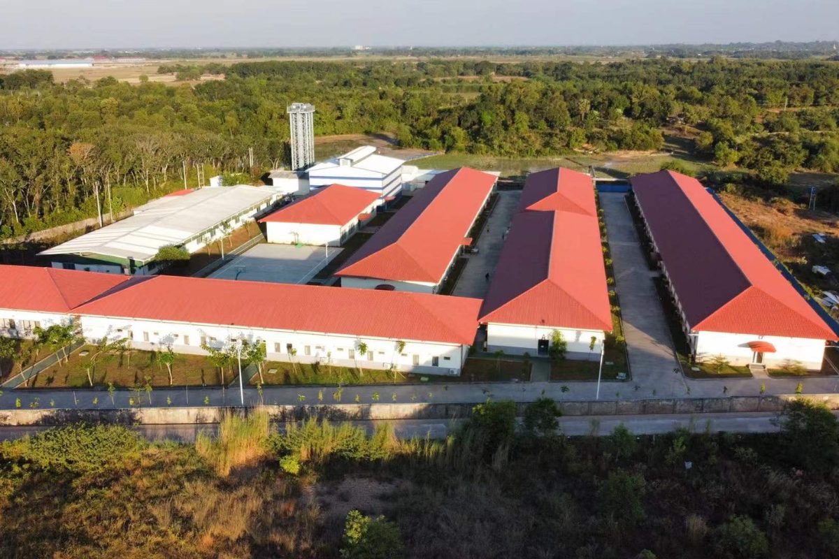 shyang peng cheng company limited construction project by Myanmar Yi Jin at Bago