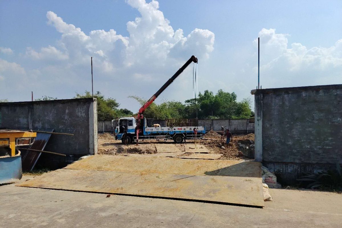 Oriental Light Co., Ltd Project by Myanmar Yi Jin at Mingalardon Township